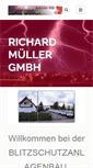 Mobile Screenshot of blitz-mueller.de